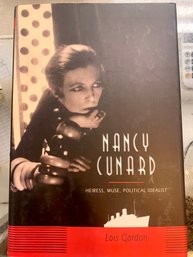 Book - Nancy Cunard, Heireds, Muse, Political Idealist, SHIPPABLE