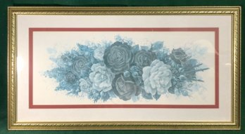 Framed Lithograph  - Signed By Glynda Turley, 1993 - 30 In X 16 In