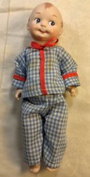 Hand Made Doll, Made To Look Antique - Height 7 In - #5, SHIPPABLE!