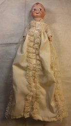 Hand Made Doll, Made To Look Antique - Total Length 10.5 In - #6, SHIPPABLE!