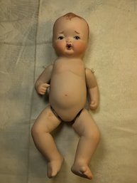 Hand Made Baby Doll, Made To Look Antique - Length 7 In - #7, SHIPPABLE!