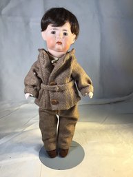 Hand Made Doll, Phillip, Med., Made To Look Antique - Height 13 In, #11, SHIPPABLE!