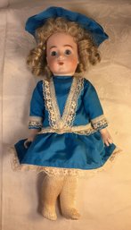 Hand Made Doll, Made To Look Antique - Height 9 In, #22, SHIPPABLE!