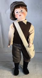 Hand Made Doll, Made To Look Antique - Height 18 In, #30, SHIPPABLE!