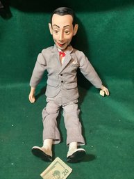 Vintage Mute Peewee Herman Doll