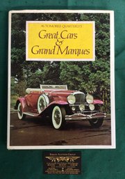 Automotive Quarterly - Great Cars And Grand Marques, 240 Pgs.  SHIPPABLE!