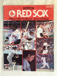 Boston Red Sox Official 1980 Yearbook, Second Edition - 1980