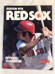Boston Red Sox 1976 Official Yearbook - 1976