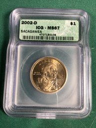 $1 Sacagawea - 2002-D, ICG - MS67 - #7