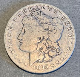 1885-O $1 U.S. Morgan Silver Dollar Coin - SHIPPABLE