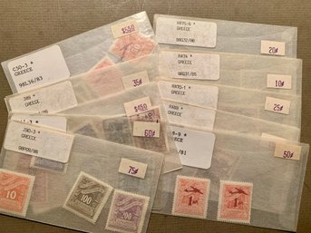 Mint Postage Stamps, Greece, C50-53, J89-90, CB1-5, NRA1-3, RA69-70, 74-76, C49-49, SHIPPABLE