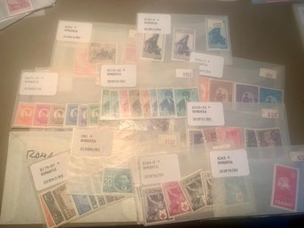 ROMANIA Stamps, Mint On All, Orig. Price Nearly $50! SHIPPABLE