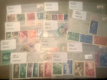 HUNGARY Stamps, Mint On All, Orig. Price Nearly $27! SHIPPABLE