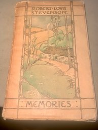 RARE BOOK - Memories Of Author Robert Louis Stevenson, W/ Tip In Photos, SHIPPABLE
