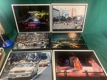 6 Photos Of Japan, 14x17 Inch Each, Mounted On Foamcore Board, SHIPPABLE