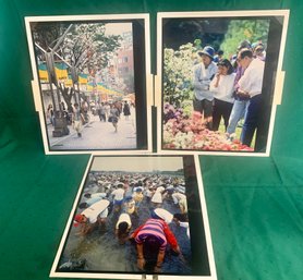3 Photos Of Japan, 14x17 Inch Each, Mounted On Foamcore Board, SHIPPABLE