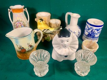 Lot Of Nice Vintage Porcelains & 2 Toothpick Holders, SHIPPABLE