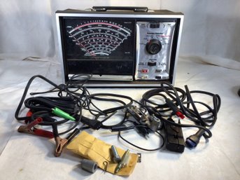 Vintage Automotive - Craftsman Engine Analyzer - Solid State, With Cables