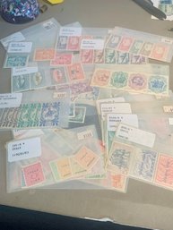 Worldwide Stamps, Mint On All, All Identified, Over $40 Priced, SHIPPABLE