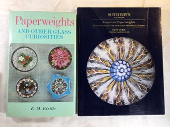 2 Books - Sotheby's Important Paperweights And Paperweights And Other Glass Curiosities