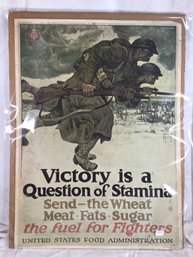 Vintage War Poster - 1964 - 17 In X 23 In