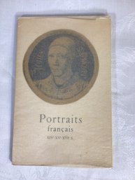 Book - Portraits, 1950, Printed In France