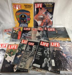 15 Vintage LIFE Magazines