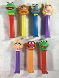 Muppets PEZ - Lot Of 7- #C SHIPPABLE!