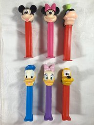Mickey Mouse PEZ - Lot Of 6 - #H SHIPPABLE!