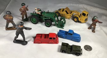 Tootsie Toys And Metal Solders Lot