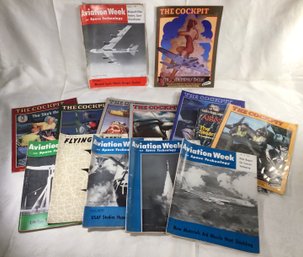7 The Cockpit Magazines & 5 Aviation Weekly Magazines