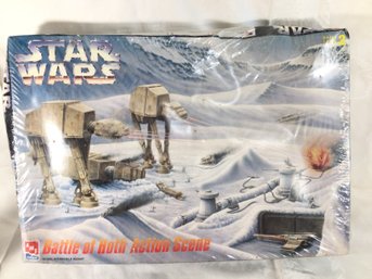 Star Wars Battle Of Hoth Action Scene Model Kit By AMT