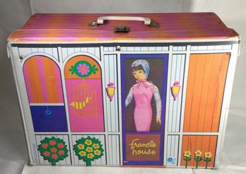 Vintage Francie House With Furniture And Accessories, By Mattel, 1965 - See Photos For Details