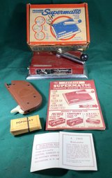 Vintage Premier Supermatic Cigarette Making Machine & Laredo Filter Cigarette Maker