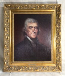 Thomas Jefferson, Rembrandt Peale 1778-1860 Copy - 19.5 In X 23.5 In
