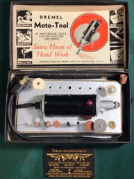Vintage Dremel Moto-Tool In Box - See Photos For Details