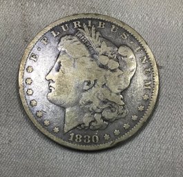 1880 U.S. Morgan Silver Dollar, SHIPPABLE - #16