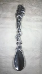 Elephant Shoe Horn With Jeweled Eyes - Height 2.5 In