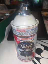 Vintage Cigarette Lighter, Pabst Blue Ribbon Beer W/ Cone Top, SHIPPABLE