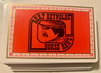 Burt Reynolds Horse Ranch Playing Cards, Poker Deck, Complete, SHIPPABLE