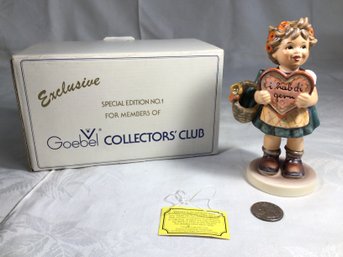 Goebel Hummel Special No. 1 Edition Collector's Club 1972 - 6 In
