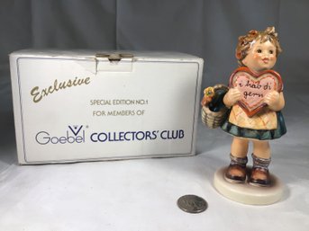 Goebel Hummel Special No. 1 Edition Collector's Club 1972 - 6 In