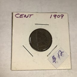 1909 Indian Head Cent, #4