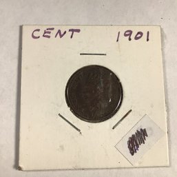 1901 Indian Head Cent, #13