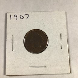1907 Indian Head Cent, #20