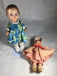 2 Antique Dolls