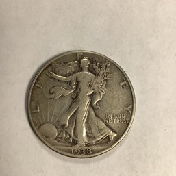 1938 Walking Liberty U.S. Half Dollar, #29