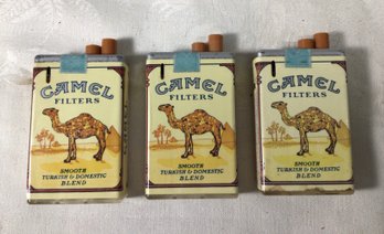 3 Camel Lighters