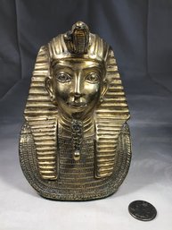 Antique Egyptian Bronze Pharoah - Height 6 In