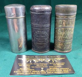 3 Jars Antique Williams Shaving Stick & Allens Shaving Stick - Glastonbury, CT - New Britain